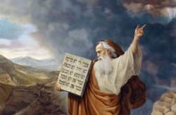 Пророк Моисей скрижали заповеди